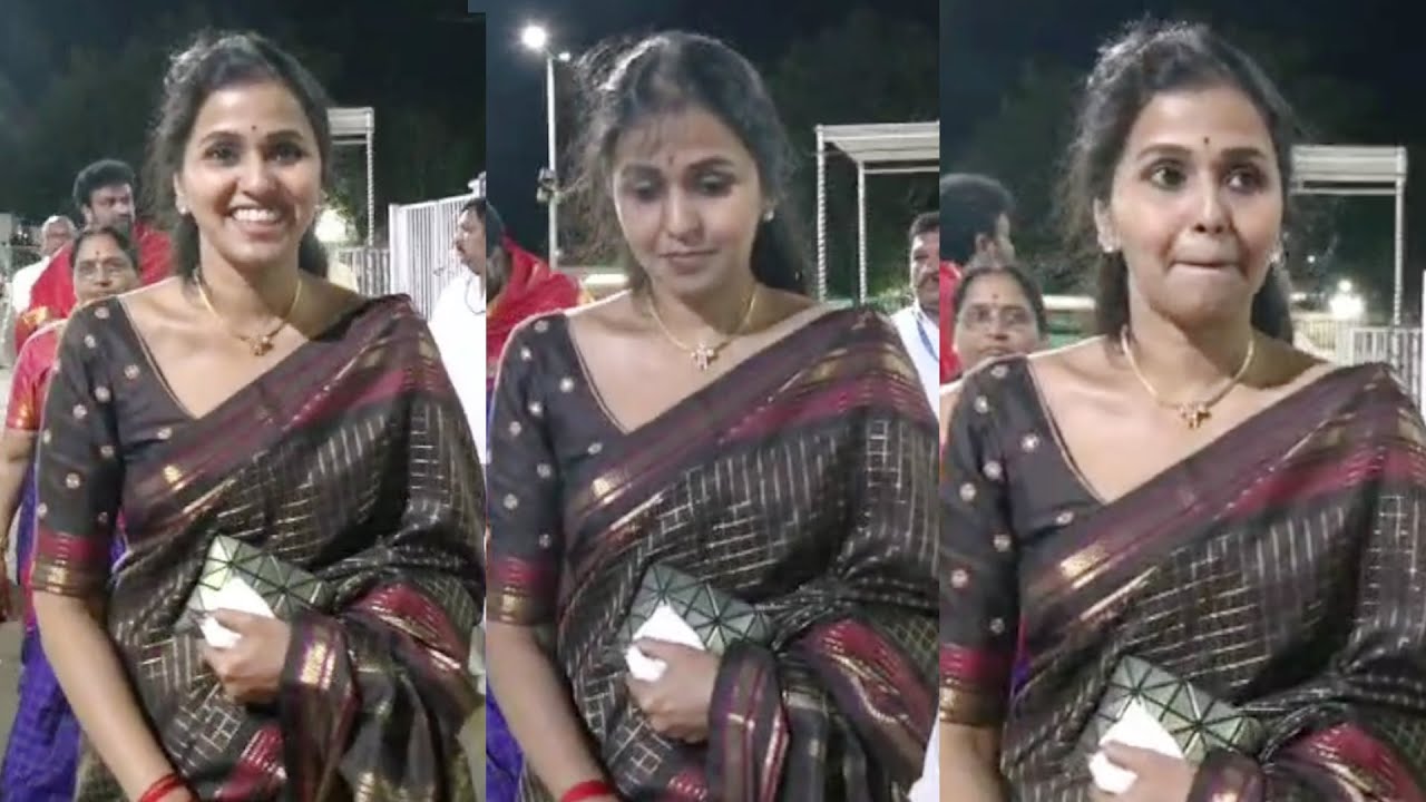 Singer Smitha Visits Tirumala Temple | Singer Sunitha Latest Video | Daily Culture