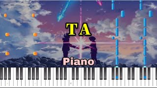  Ta Piano  Sheet