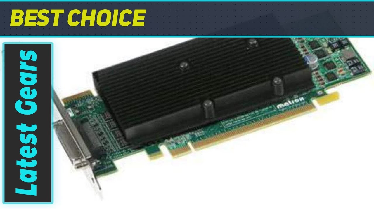 Scheda Grafica Vintage Matrox Quad Head F7208-01 KX20 PCIe 128MB GPU QID-E128LPAF - Usata