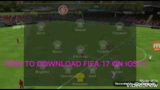 HOW TO DOWNLOAD FIFA 17 MOBILE/FIFA 17 IOS ON IOS NOW!!! screenshot 5