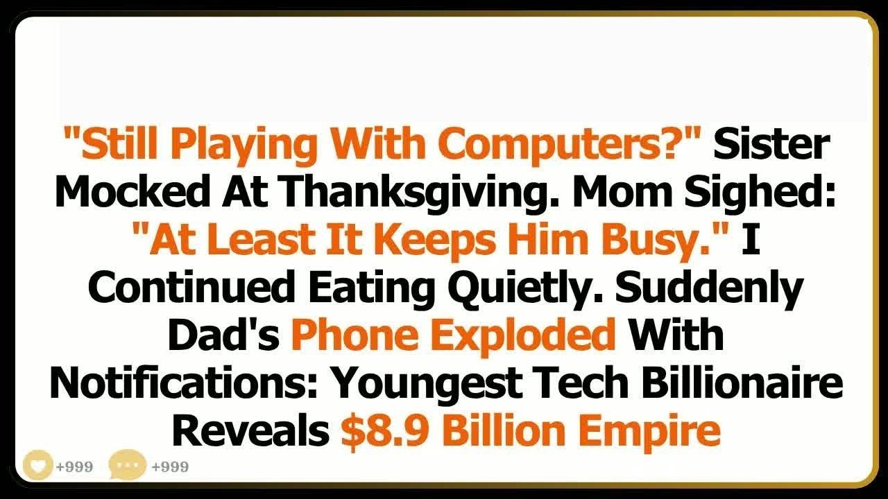 Still Playing With Computers. Sister Mocked At Thanksgiving Mom's Side. At Least It Keeps Him Busy.