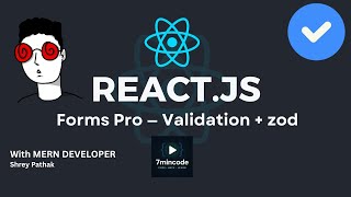 React Form Validation Made EASY with Zod in 7 Minutes