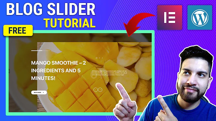 How To Make A Blog Post Slider On Elementor For Free