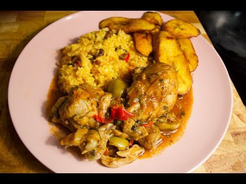 Dominican style Chicken Stew/ Pollo Guisado