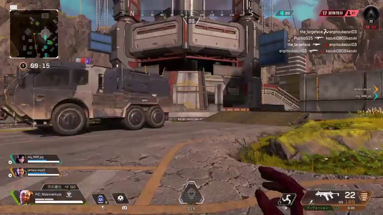 初心者がやるapex ミラティブの方で音声配信中 Youtube