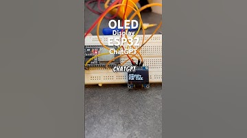 I Asked ChatGPT to Code My ESP32 OLED Project! #chatgpt #ytshorts #shorts #ai #esp32 #tech #robonyx