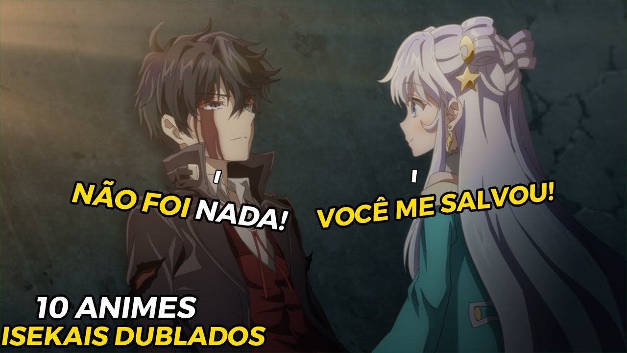 5 ANIMES ISEKAI DUBLADOS PARA VOCÊ ASSISTIR! 