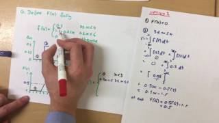 3.2b CDF part 2 - Fully Defining the Cumulative Distribution Function Option 1