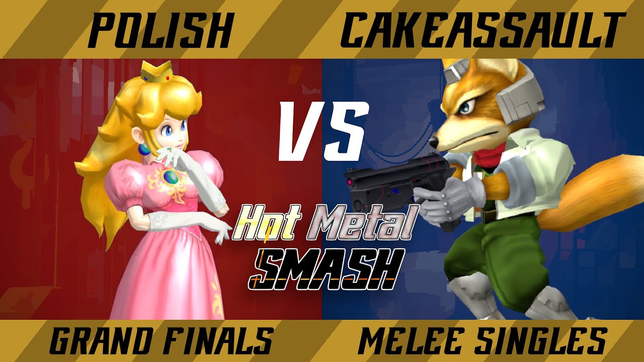 Hot Metal Smash #11 Grand Finals - Polish (Peach) vs. CakeAssault (Fox) - Melee