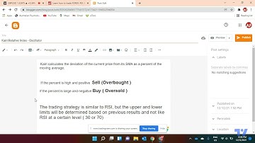 Kairi Relative Index - Oscillator
