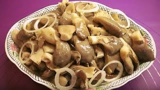 Маринованные грибы быстрого приготовления Маринованные грибы быстрого приготовления