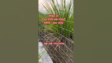 lưới thép hàn kẽm 3 li làm hàng rào