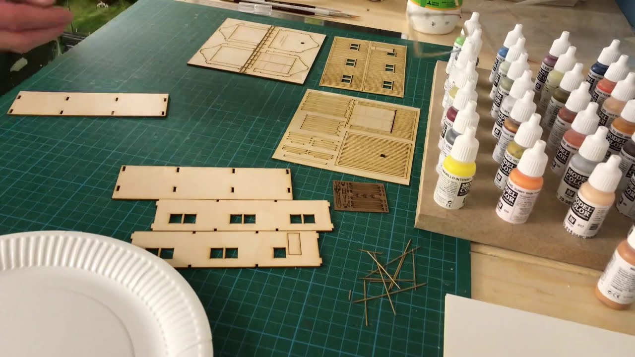Building a laser cut kit in H0 scale YouTube