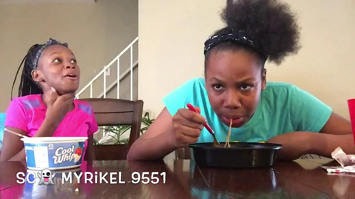 Spicy noodle challenge!!!