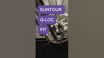 Fast and easy? Suntour’s 15mm Q-LOC fork axle is seamless when you know how. #mtbtech #mtb #emtb