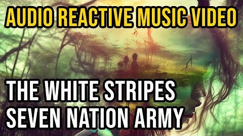 The White Stripes - Seven Nation Army (AUDIO REACTIVE Music Video) | STABLE DIFFUSION ANIMATION