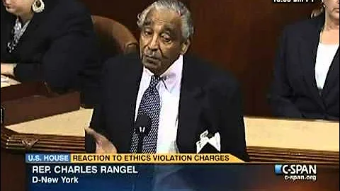 Representative Rangel Reaction to Ethics Violation Charges