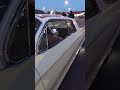 cream colored Cadillac with lit wheel wells #shortvideos