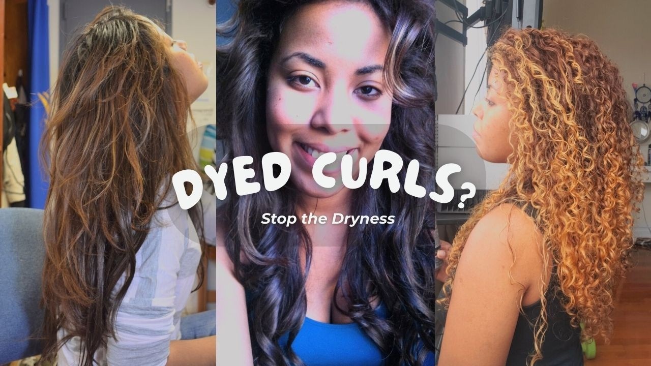 Color-Treated Curls? How to Prevent Dryness & Breakage
