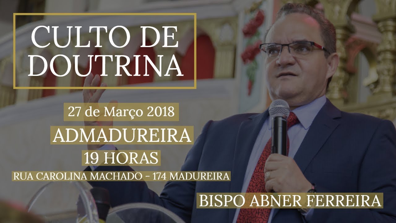 Bispo Abner Ferreira: Ser relevante é possuir um coração doador, Caminho  da Sabedoria