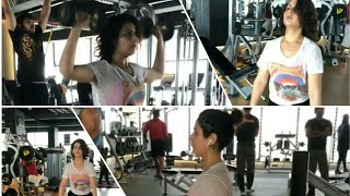 Fatima Sana Shaikh Workout - 22 November 2017