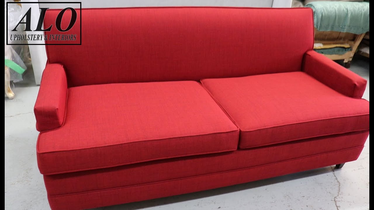 How To Reupholster A Sofa Couch Bed, How To Recover A Sleeper Sofas