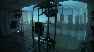 Surrounding Image Projection with Convex Mirrors