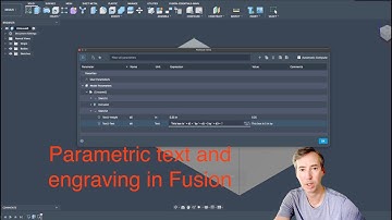 Getting the most out of Parametric Text in Fusion - Parametric Engraving