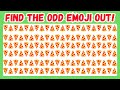 Emoji challenge find the odd emoji out  emoji quiz emojiquiz  quiz914