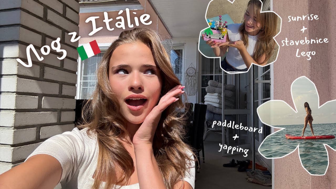 Vlog z Itálie | Lunapark, rodinka, yapping🫶🏻