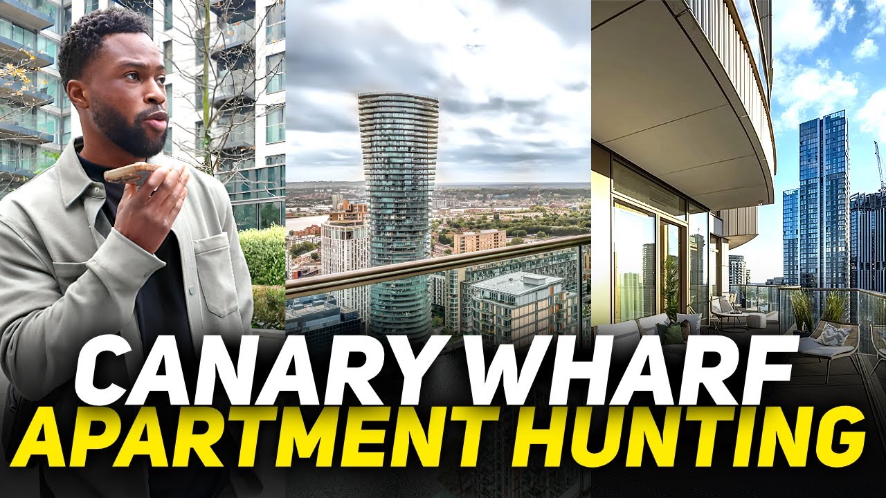 Apartment Hunting in Canary Wharf, LONDON.