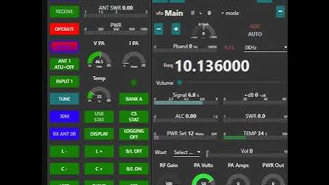 Node Red SPE to FTDX pwr drive control per band/level