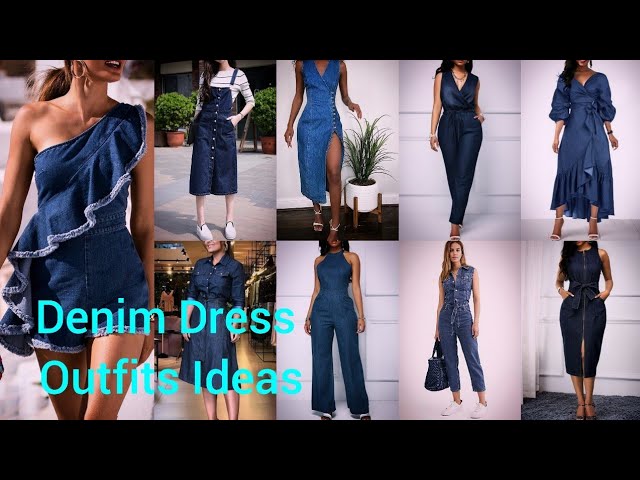 Fall 2023 Denim Dress Plus Size Outfits: Casual Style Ideas