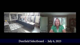 Deerfield Selectboard  -  July 6, 2023