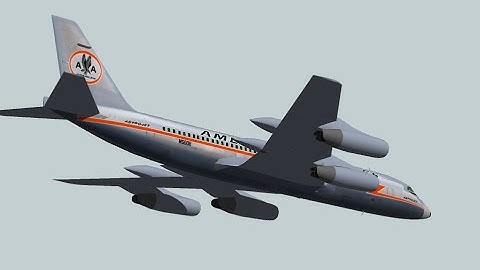 Building a Convair-990 Coronado in Sketchup 8 - Fast Motion - Part 2 of 2