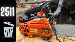 Echo 2511 chainsaw, why people think it is worthless!