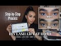 HOW TO MAKE YOUR LASH CURL LAST + FALSE MINK LASHES TRY ON | DIY LASH LIFT AT HOME | PINKZIO