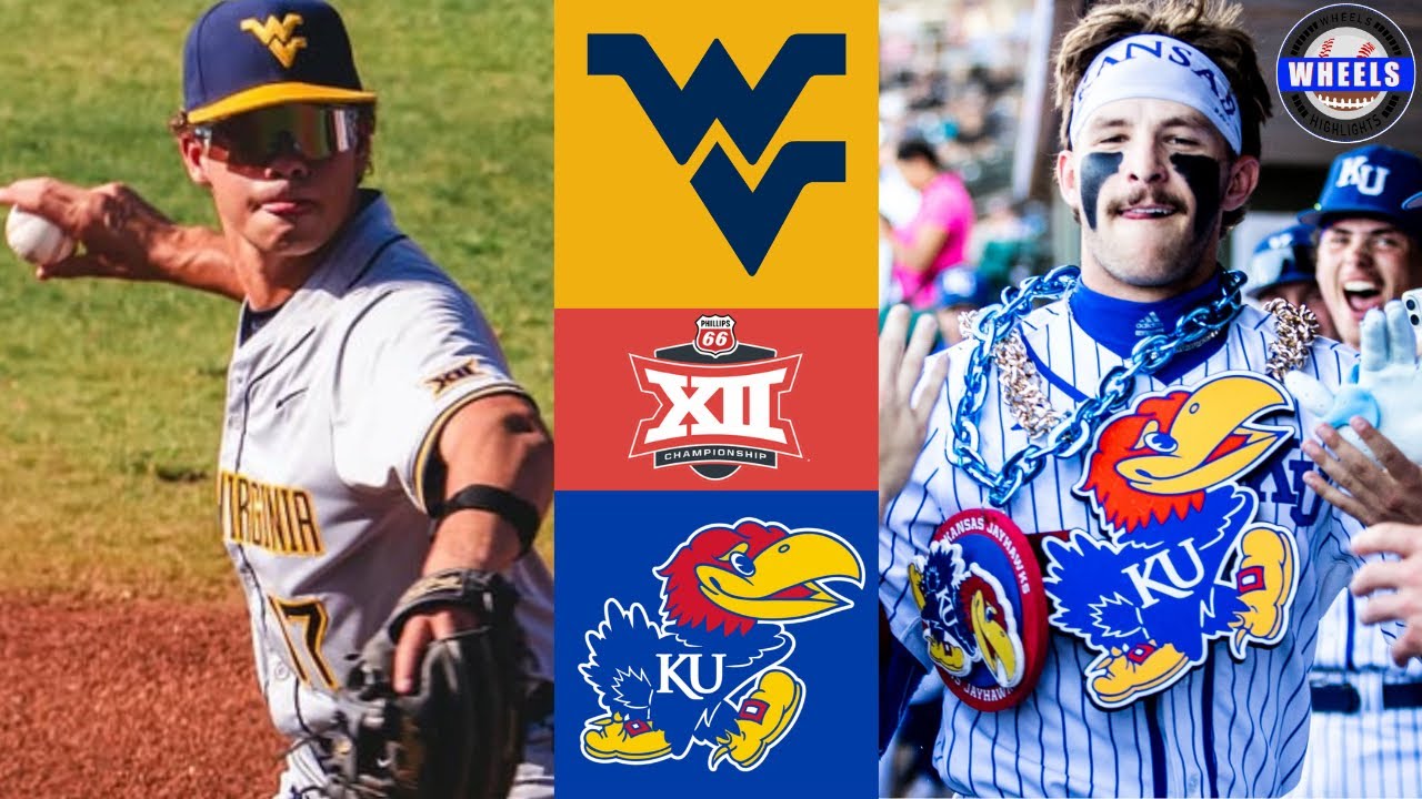 Kansas baseball vs West Virginia: Big 12 Tournament live updates