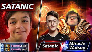 Miracle & Watson vs Satanic in an epic Dota 2 pub stomp!