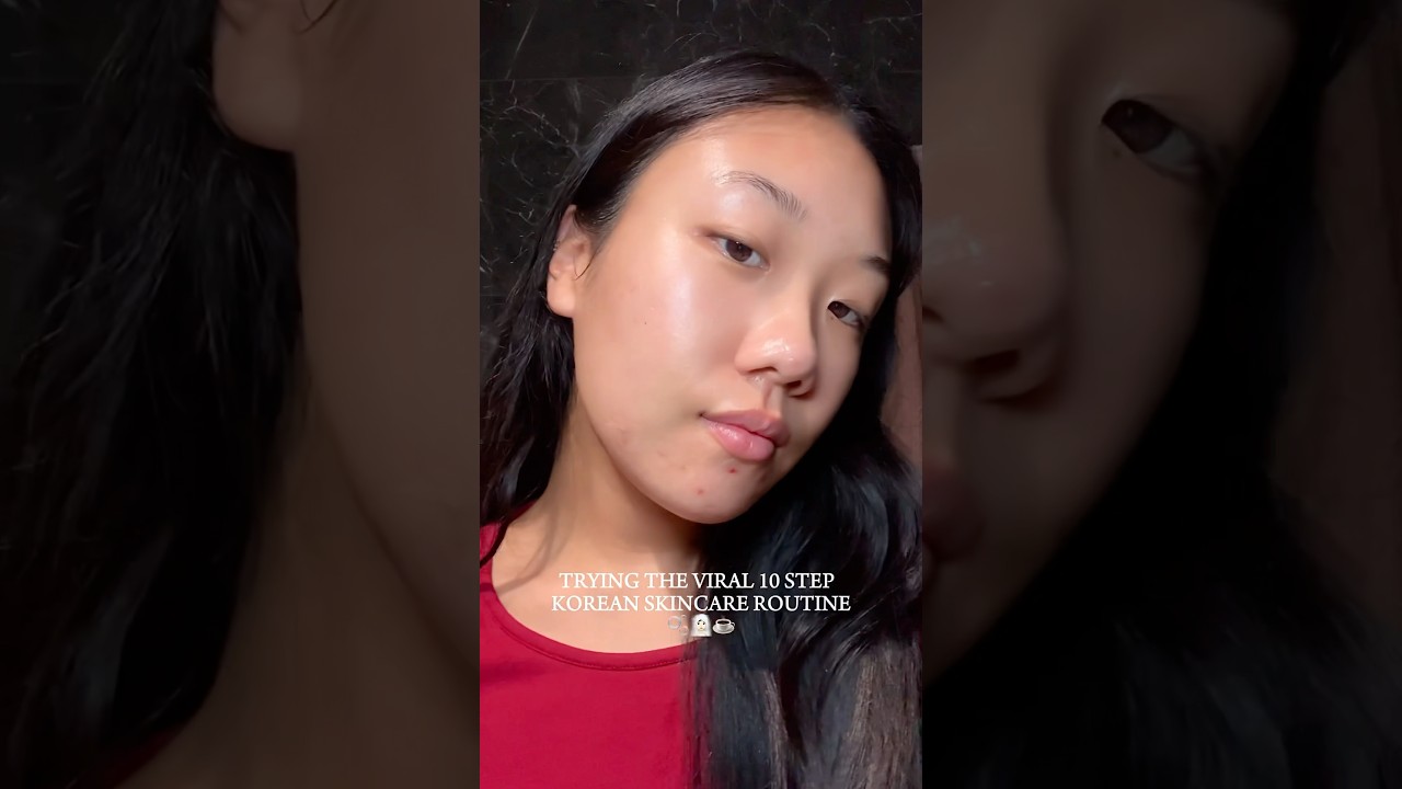 THE VIRAL 10 STEP KOREAN SKINCARE ROUTINE🧖🏻‍♀️ 