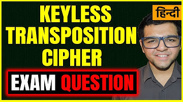 Rail Fence Cipher | Keyless Transposition Cipher