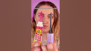 “CRAZY” BROW GLUE!?🧐LET’S TEST IT OUT 🫡 #makeup2025 #nyxcosmetics #makeuptrends2025 #makeuptips