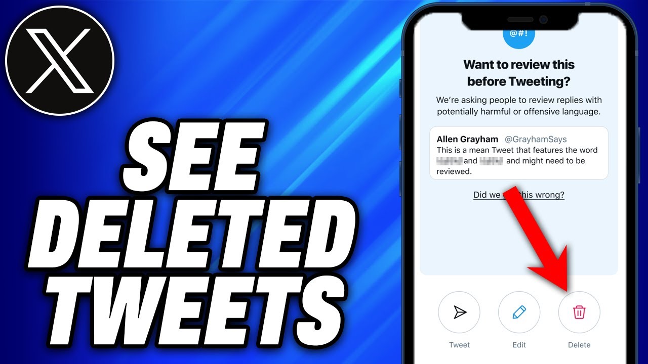 How To See Deleted Tweets on X (2025) Easy Fix YouTube