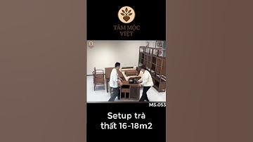 TRÀ THẤT 16–18m² TINH TẾ |  tiếp khách – nghỉ ngơi – đọc sách trong cùng một phòng | Tâm Mộc Việt