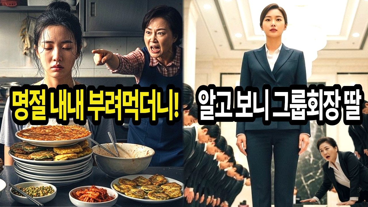 명절 내내 부려먹더니..친정 아빠가 '그룹 회장'인 걸 알게 된 시댁의 최후    |노후사연|감동사연|사연드라마|오디오북|