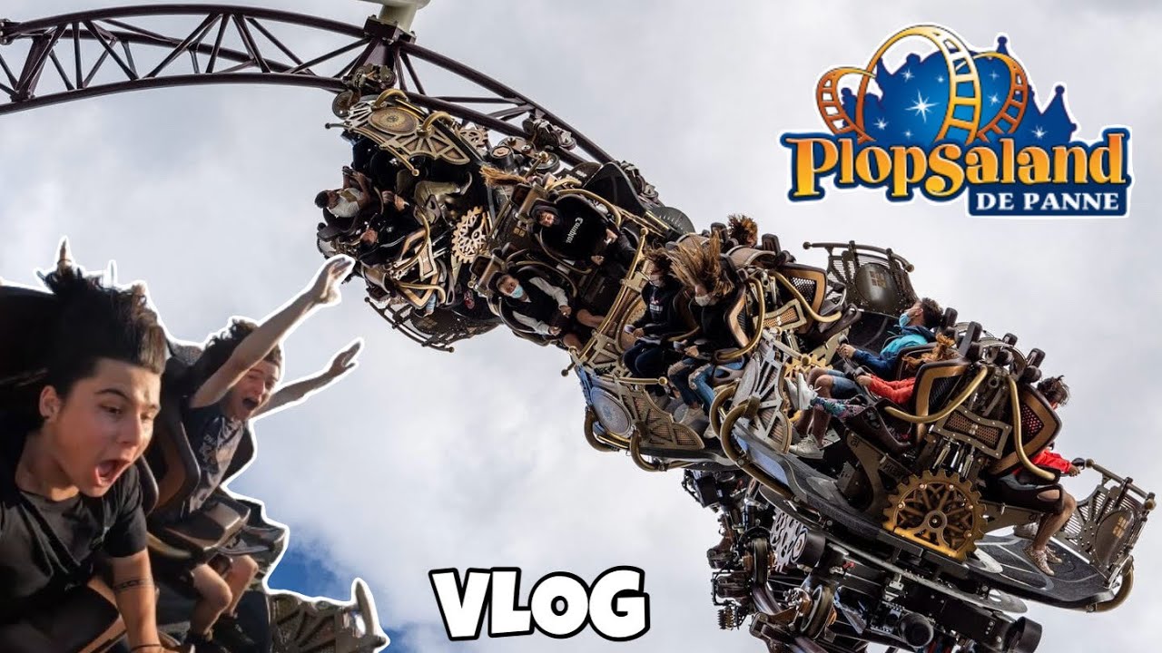 Riding the World’s BEST Roller Coaster?! (no, really) Plopsaland De Panne - Belgium | VLOG [2024]
