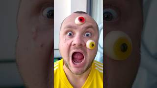 What ah oh with🥰 jelly eyball #funny #comedy #funnyfamily #shorts