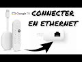 Chromecast google tv connecter votre chromecast en connection ethernet rj45