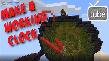 Make A Working Clock Using Create Mod - ATM6 Sky