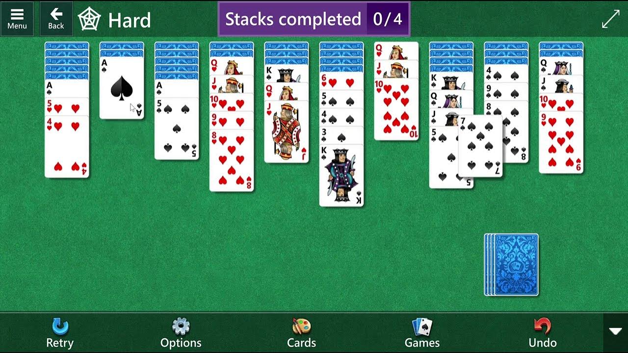 Microsoft Spider Solitaire by Arche Klein® - Game Jolt